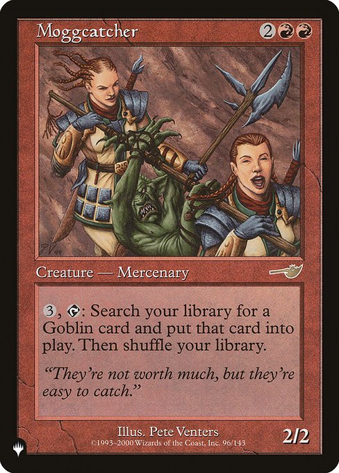 Moggcatcher (The List) Near Mint