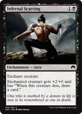 Infernal Scarring (Magic Origins) Near Mint
