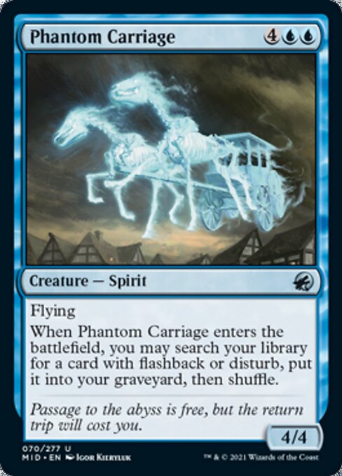 Phantom Carriage (Innistrad: Midnight Hunt) Near Mint