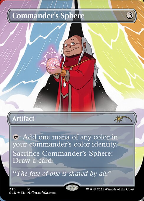 Commander's Sphere 315 (Secret Lair) Medium Play Foil