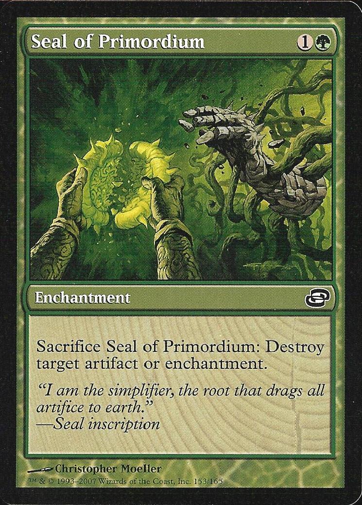 Seal of Primordium (Planar Chaos) Medium Play Foil