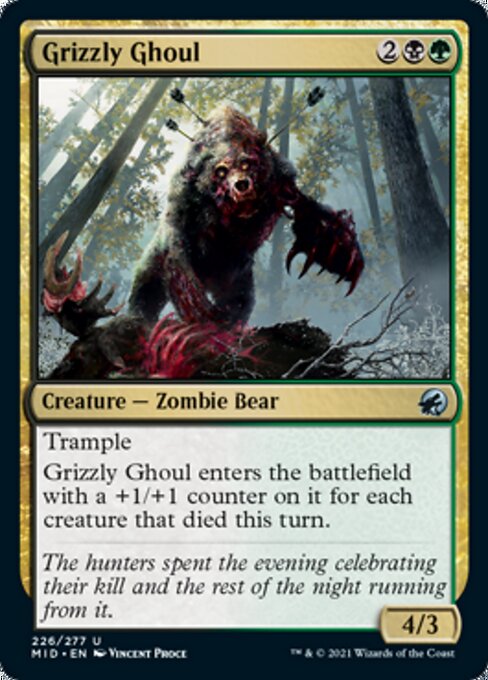 Grizzly Ghoul (Innistrad: Midnight Hunt) Near Mint