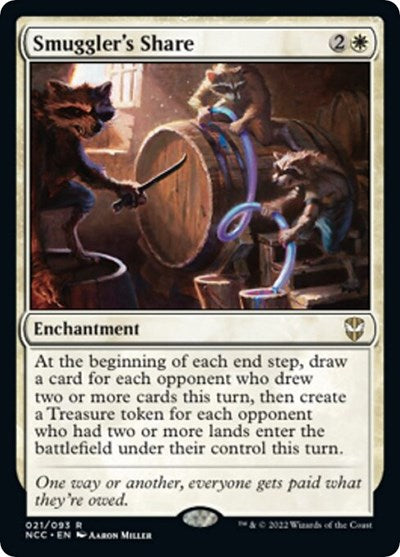 Smuggler's Share (Commander: Streets of New Capenna) Near Mint