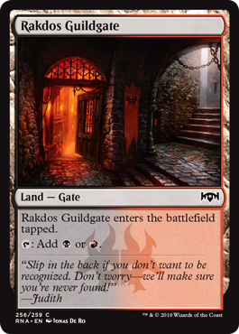 Rakdos Guildgate 2 (Ravnica Allegiance) Medium Play