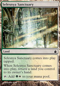 Selesnya Sanctuary (Ravnica) Light Play Foil