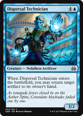 Dispersal Technician (Aether Revolt) Medium Play