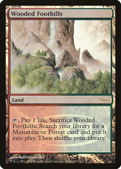 Wooded Foothills (Promos: Judge) Light Play Foil