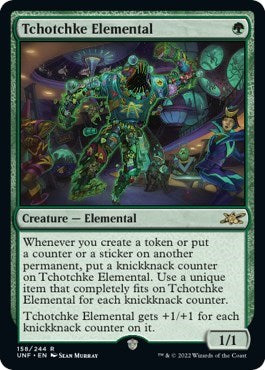 Tchotchke Elemental (Unfinity) Damaged / Poor
