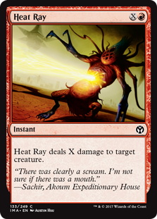 Heat Ray (Iconic Masters) Near Mint Foil