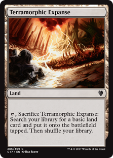 Terramorphic Expanse (Commander 2017) Near Mint