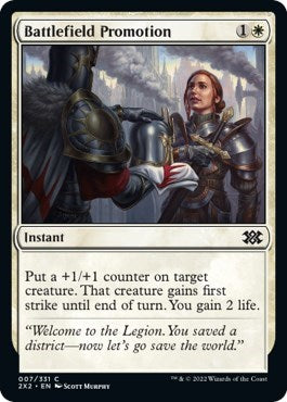Battlefield Promotion (Double Masters 2022) Near Mint Foil