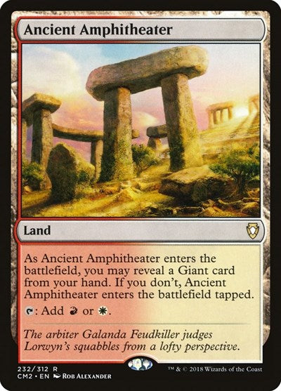 Ancient Amphitheater (Commander Anthology Volume II) Medium Play