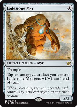 Lodestone Myr (Modern Masters 2015) Light Play