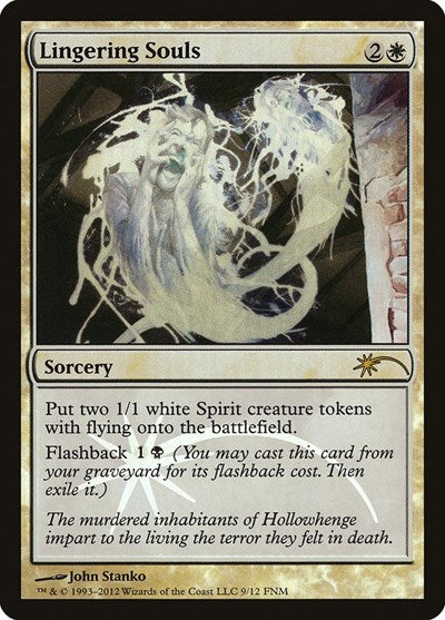 Lingering Souls (Promos: FNM) Medium Play Foil