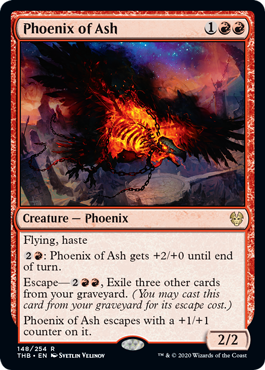 Phoenix of Ash (Theros Beyond Death) Medium Play