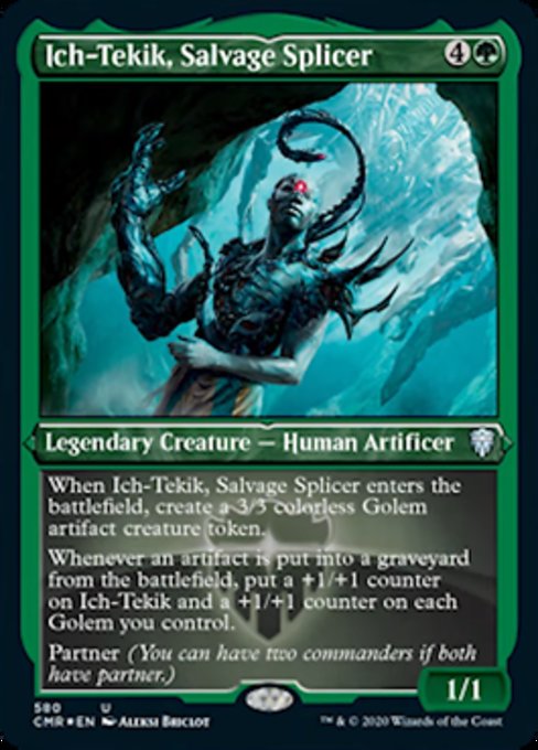 Ich-Tekik, Salvage Splicer (Foil Etched) (Commander Legends) Near Mint Foil