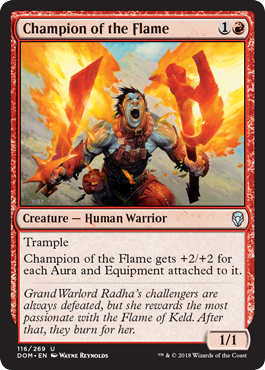 Champion of the Flame (Dominaria) Near Mint