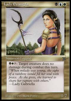 Lady Evangela (Legends) Medium Play