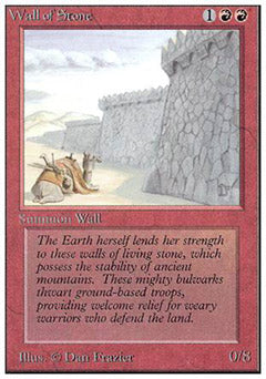 Wall of Stone (Unlimited) Medium Play