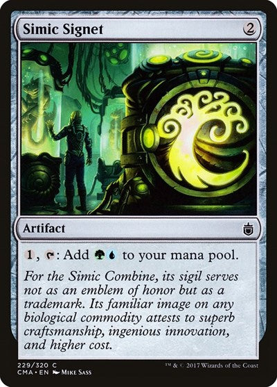 Simic Signet (Commander Anthology) Near Mint