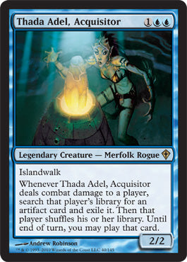 Thada Adel, Acquisitor (Worldwake) Medium Play Foil