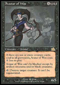 Avatar of Woe (Prophecy) Medium Play