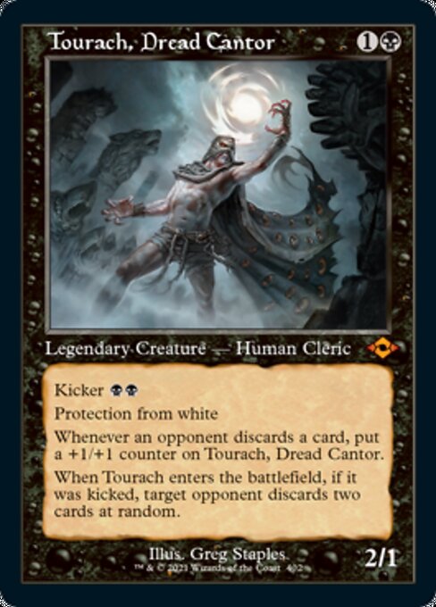 Tourach, Dread Cantor (Retro Frame) (Modern Horizons 2) Near Mint Foil