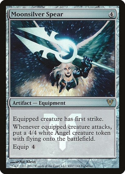 Moonsilver Spear (Promos: Prerelease Cards) Light Play Foil
