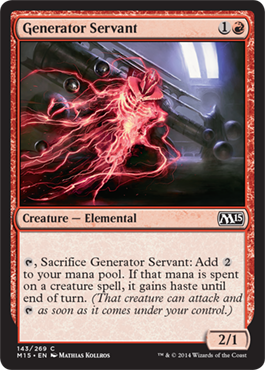 Generator Servant (Magic 2015 Core Set) Near Mint