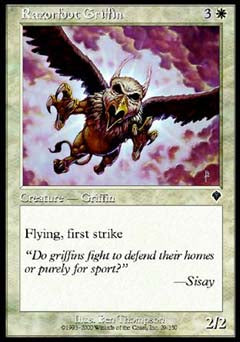 Razorfoot Griffin (Invasion) Medium Play