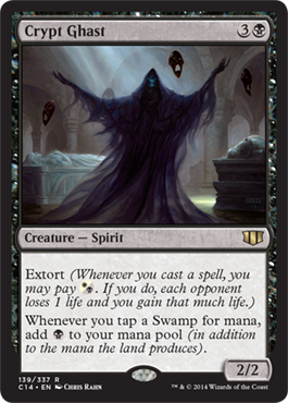 Crypt Ghast (Commander 2014 Edition) Medium Play