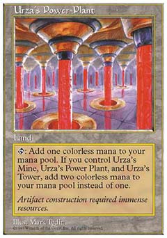 Urza's Power Plant (5th Edition) Near Mint