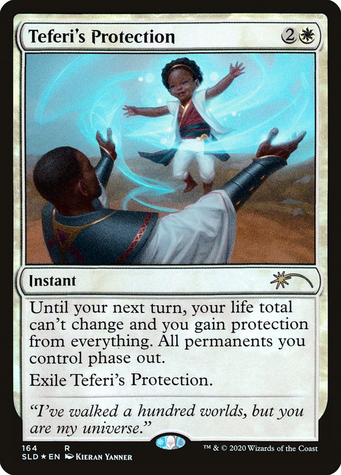 Teferis Protection (Secret Lair) Near Mint Foil
