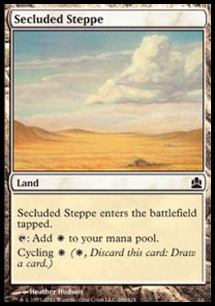 Secluded Steppe (Commander) Light Play
