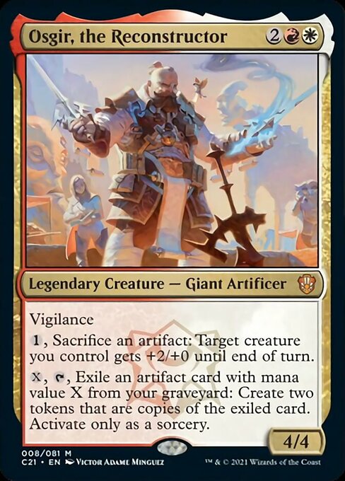 Osgir, the Reconstructor (Commander 2021 Strixhaven) Near Mint Foil
