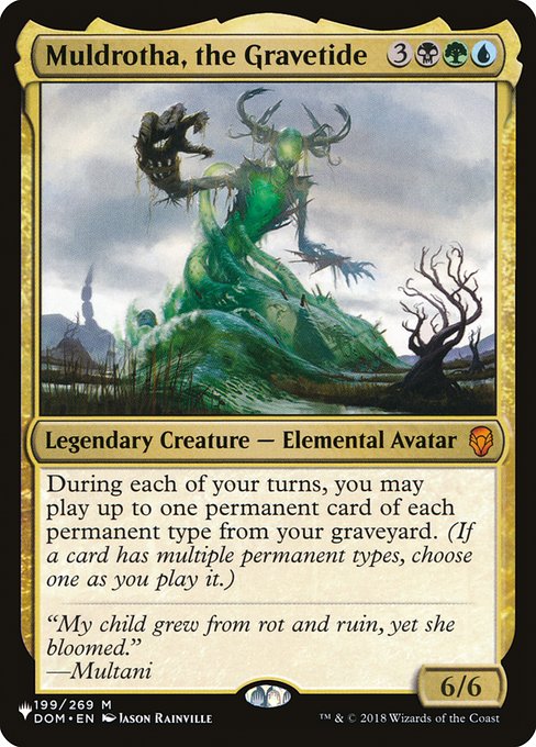 Muldrotha, the Gravetide (The List) Near Mint
