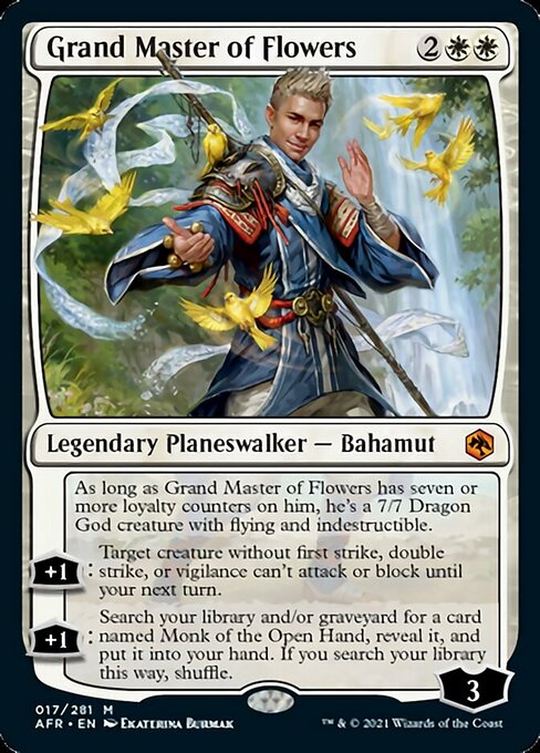 Grand Master of Flowers (Adventures in the Forgotten Realms) Near Mint Foil