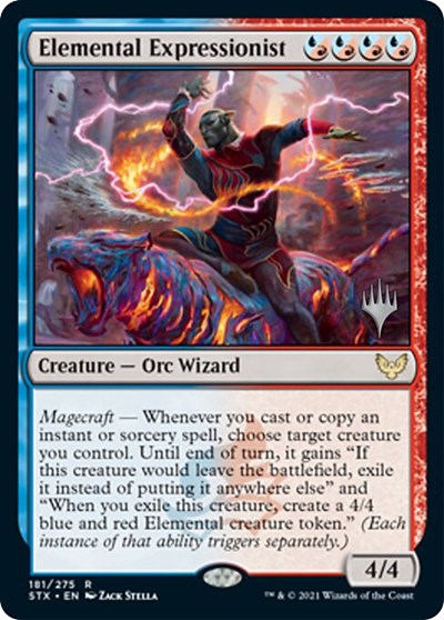 Elemental Expressionist (Promo Pack: Strixhaven) Near Mint