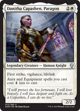 Danitha Capashen, Paragon (Dominaria) Light Play