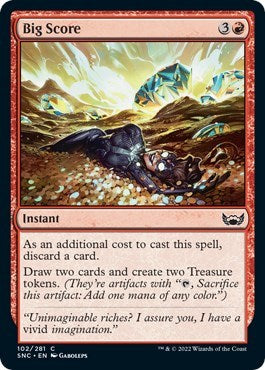 Big Score (Streets of New Capenna) Near Mint Foil