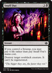 Snuff Out (Duel Decks Anthology: Garruk vs Liliana) Near Mint