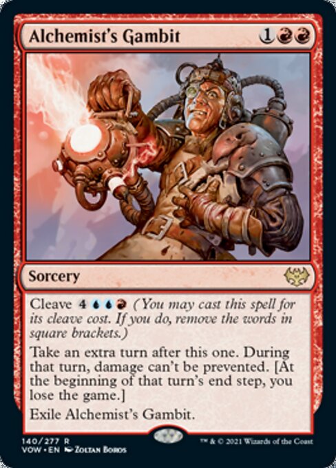 Alchemist's Gambit (Innistrad: Crimson Vow) Light Play