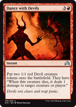 Dance with Devils (Shadows Over Innistrad) Medium Play