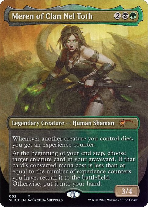 Meren of Clan Nel Toth (Secret Lair) Near Mint Foil