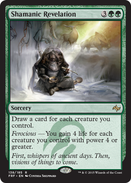 Shamanic Revelation (Fate Reforged) Medium Play