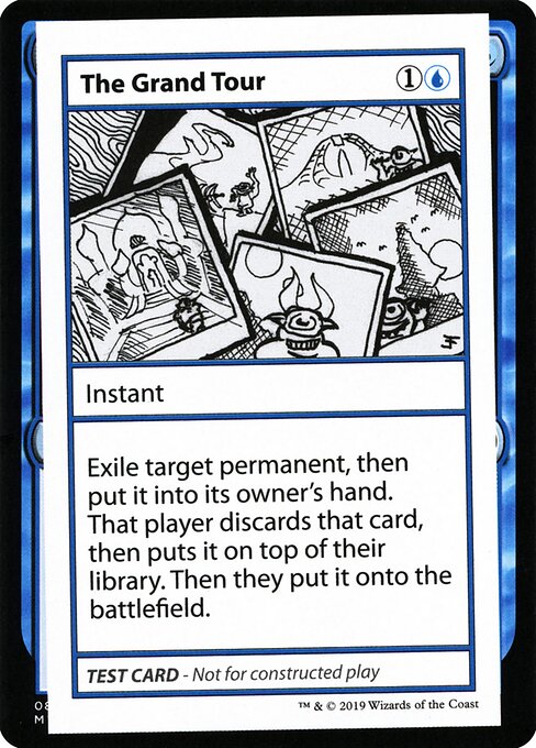 The Grand Tour (No PW Symbol) (Mystery Booster Test Print 2021) Near Mint