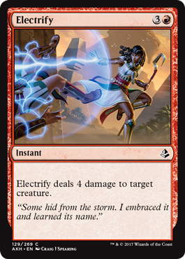 Electrify (Amonkhet) Medium Play