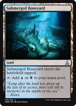 Submerged Boneyard (Oath of the Gatewatch) Near Mint