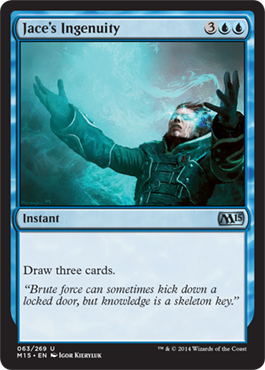 Jace's Ingenuity (Magic 2015 Core Set) Medium Play