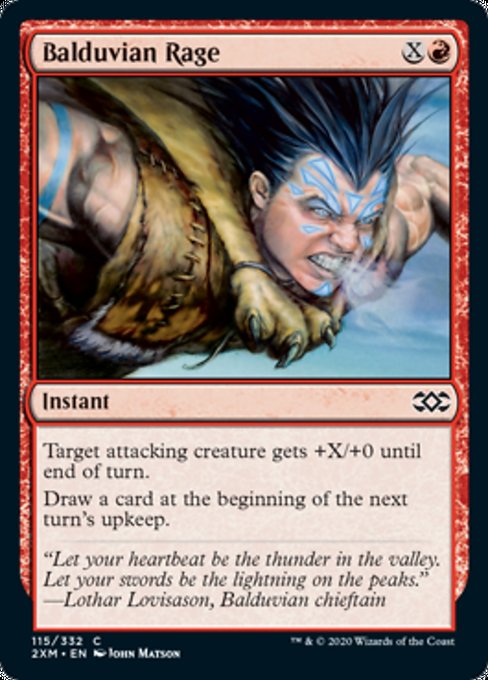 Balduvian Rage (Double Masters) Near Mint